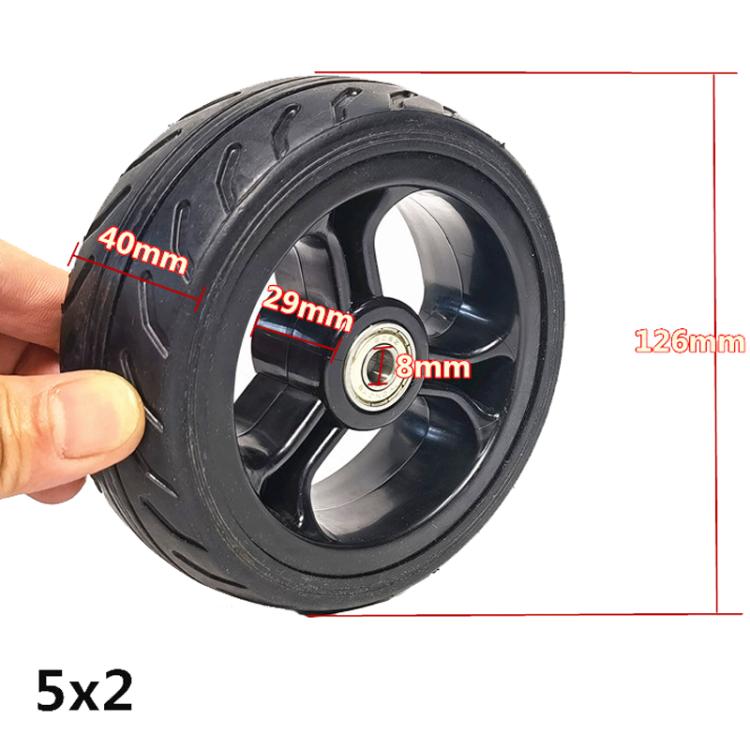 Electrical Scooter / Robot / Construction Vehicle Modified Tire Accessories, Style: 5 x 2 8mm