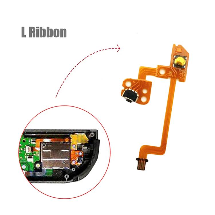 3pcs /Set For Nintendo Switch Joy-Con Button Repair Cable Gamepad Button Key Ribbon Flex Cable(ZL+ZR+L