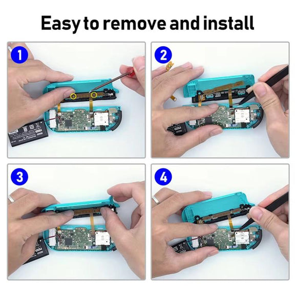 3pcs /Set For Nintendo Switch Joy-Con Button Repair Cable Gamepad Button Key Ribbon Flex Cable(ZL+ZR+L