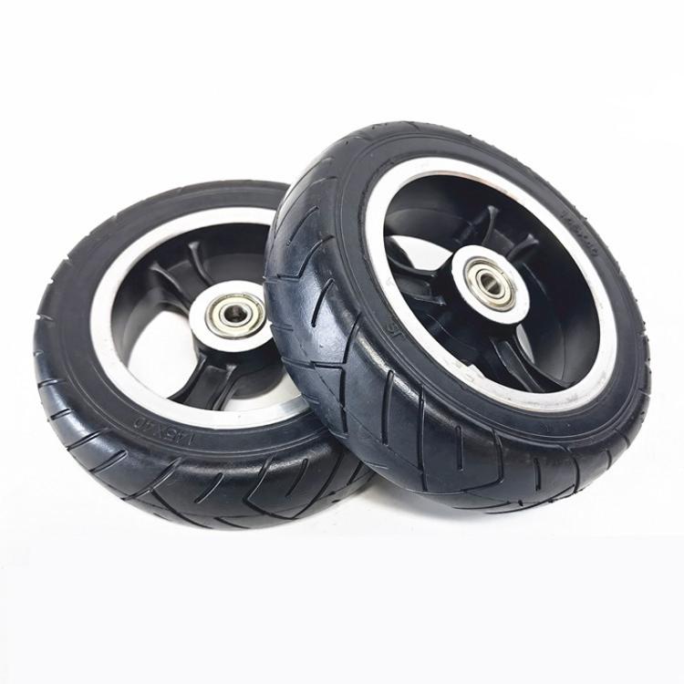 145 x 40 8mm 6 inch Electrical Scooter Rear Wheel Solid Explosion Proof Whole Wheel Assembly Tire