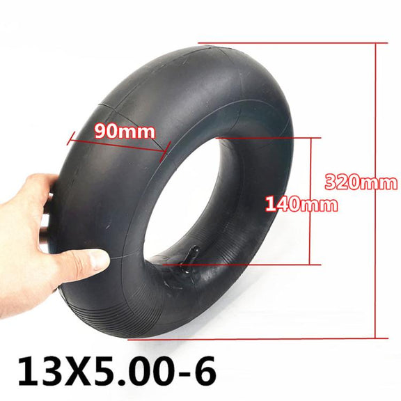 13 x 5.00-6 Beach Bike Thickened Anti-Skid Tire Accessories, Style: Outer Tire