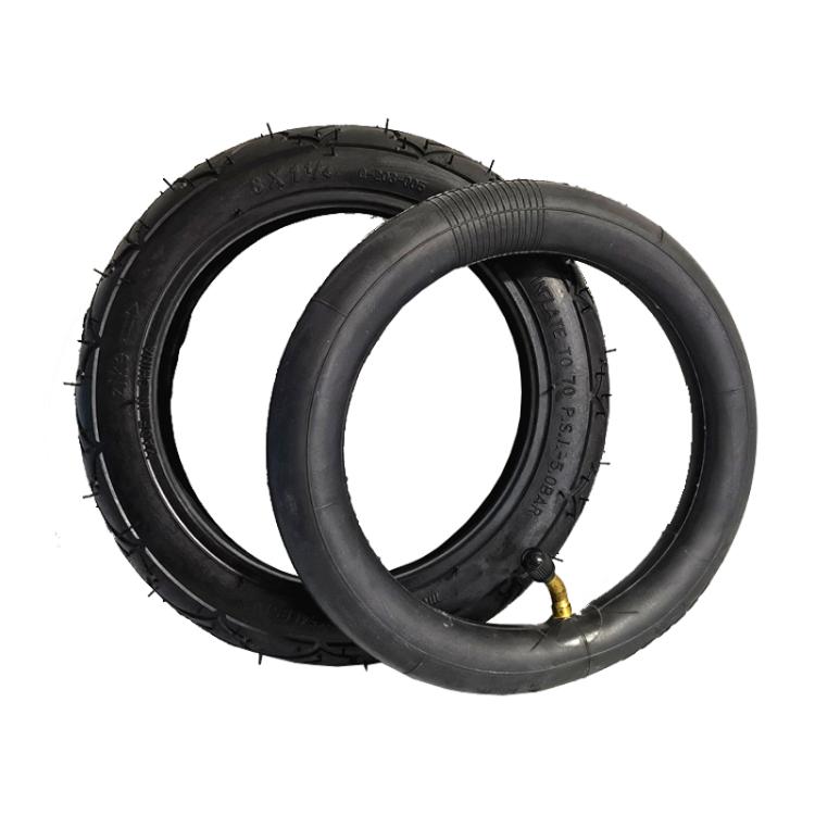 200 X 45 8 Inch Electrical Scooter Tires 8 X 1 1/4 Stroller Tire Accessories, Style: Inner And Outer Tire