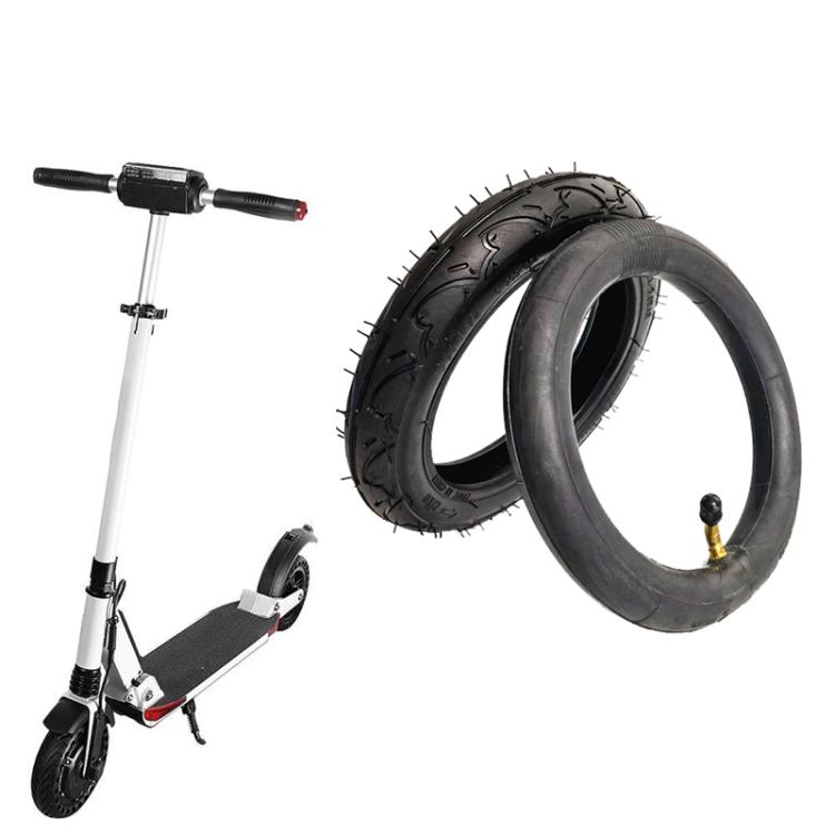 200 X 45 8 Inch Electrical Scooter Tires 8 X 1 1/4 Stroller Tire Accessories, Style: Solid Tire