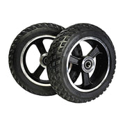 8mm 6inch Electrical Scooter Trolley Wheel 6 x 2 Solid Tires Whole Aluminum Wheels