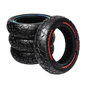 9.5 Inch Electrical Scooter Pneumatic Free Tires 9.5 x 2.50 Off-Road Skeleton Solid Tire, Color: Black