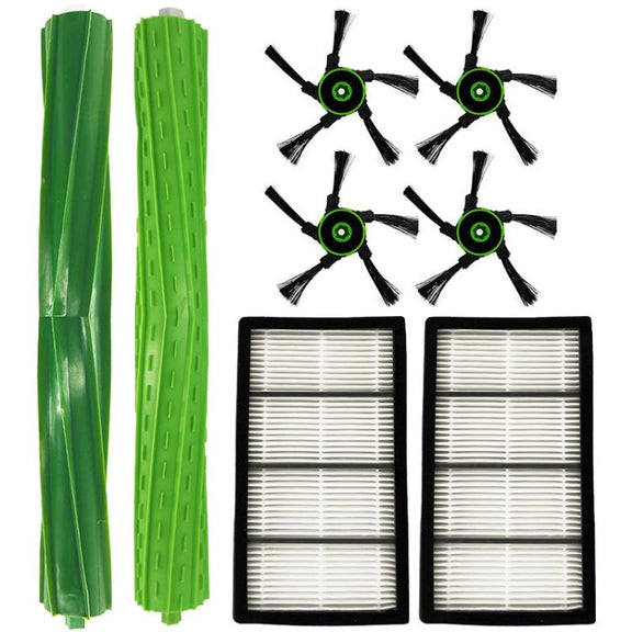 For iRobot Roomba S9 S9+ Vacuum Cleaner Main Brush Side Brush Filter Kit Set 1