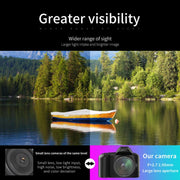 D5 HD WiFi Digital Camera 64MP Dual Camera Night Vision Photography Video DV Standard White