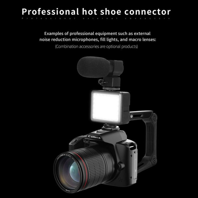 D5 HD WiFi Digital Camera 64MP Dual Camera Night Vision Photography Video DV Standard White