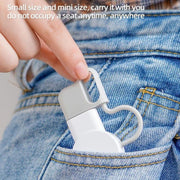 For Apple Watch 1/2/3/4/5/6/7/8/9/10/SE Magnetic Wireless Charger Mini Portable Smart Charger(White)