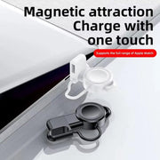 For Apple Watch 1/2/3/4/5/6/7/8/9/10/SE Magnetic Wireless Charger Mini Portable Smart Charger(White)