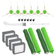 14pcs /Set For IRobot Roomba i7 / i7+ / i3 / E5 / i3+ / i4 / i6 / i6+i8 Series Sweeper Accessories(Main Brush+Filter+Side Brush With Screws Set) - For iRobot Accessories by PMc TechLife | Online Shopping South Africa | PMc TechLife | Buy Now Pay Later Mobicred