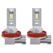 2pcs Mini 1:1 Direct Plug Car LED Headlight Bulb, Specifications: H11(White Light)