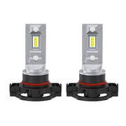 2pcs Mini 1:1 Direct Plug Car LED Headlight Bulb, Specifications: H16(White Light)