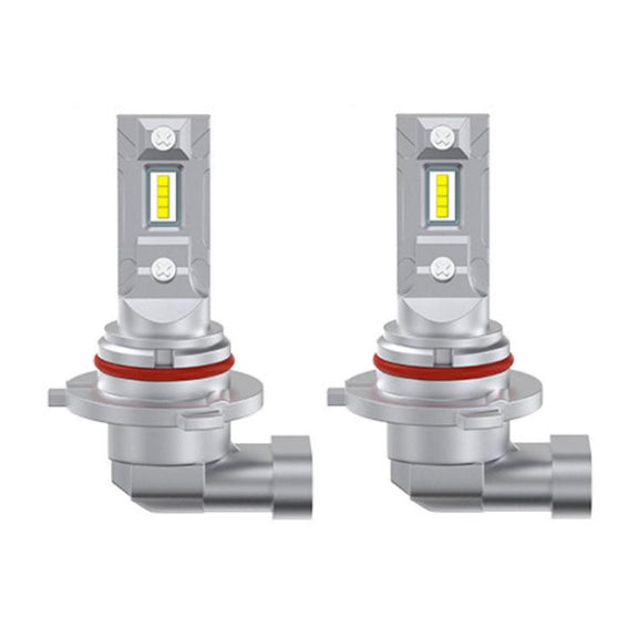 2pcs Mini 1:1 Direct Plug Car LED Headlight Bulb, Specifications: 9012(White Light)