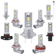 2pcs Mini 1:1 Direct Plug Car LED Headlight Bulb, Specifications: H11(White Light)