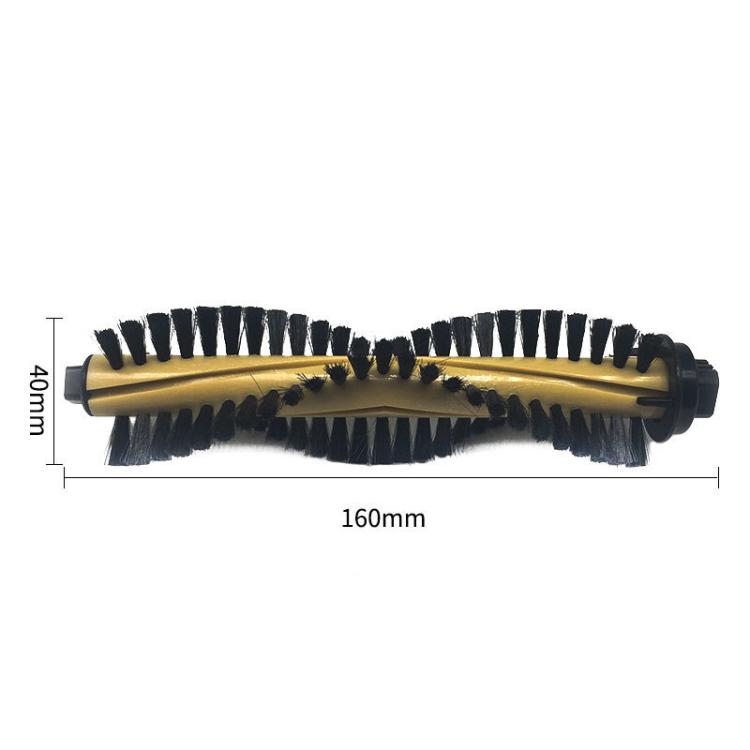 For ILIFE A4S / A40 / ECOVACS CEN550 Sweeping Robot Vacuum Cleaner Accessories Main Brush (Yellow)