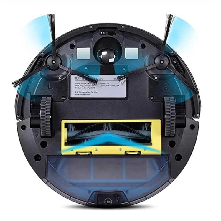 For ILIFE A4S / A40 / ECOVACS CEN550 Sweeping Robot Vacuum Cleaner Accessories Main Brush (Yellow)