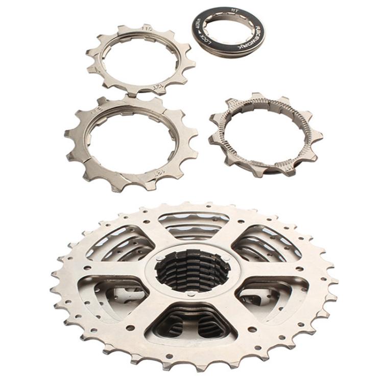 RACEWORK C0991A 11-speed Road Bicycle Cassette Flywheel, Color: Silver 11-28T