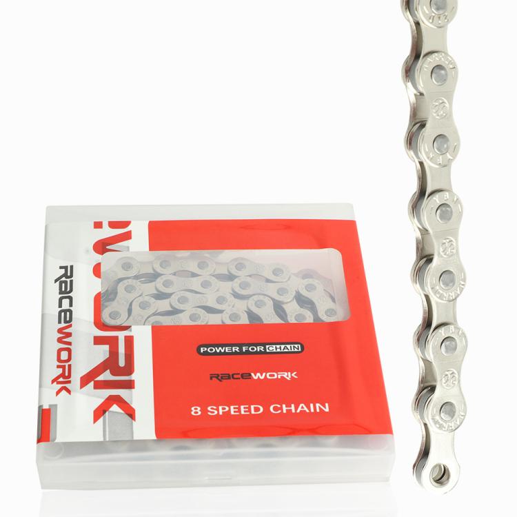 RACEWORK 136-section EPT Anti-rust Electric Bicycle Chain Power-assisted Bicycle Chain, Spec: 8-speed