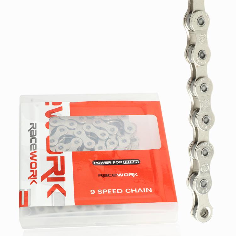 RACEWORK 136-section EPT Anti-rust Electric Bicycle Chain Power-assisted Bicycle Chain, Spec: 9-speed