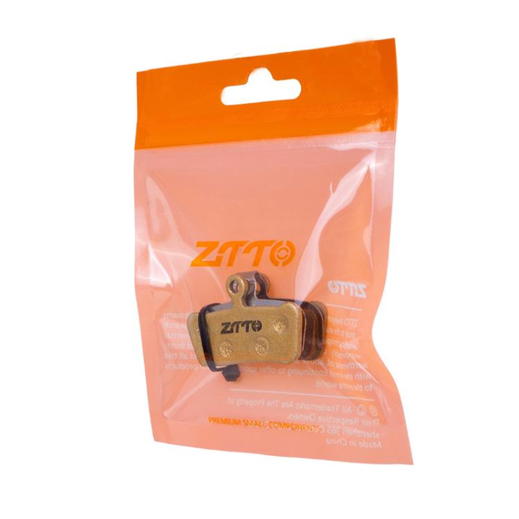 2pairs ZTTO Mountain Bike Full Metal Copper Base Lining Oil Disc Block Brake Pad, Model: MJ-05C