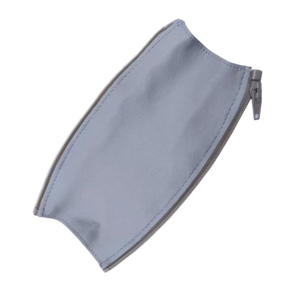 For Sony WH-1000XM4 Headphones Headband Protective Cover Replacement Parts, Spec: Leather Zipper Gray