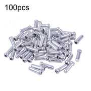 100pcs ZTTO Aluminum Bicycle Brake Shifter Bobbin Caps Mountain Bike Cable Tail Cap