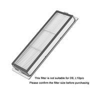 7pcs /Set For Xiaomi 1C / 2C / L10pro / D9 Sweeping Robot Accessories Main Side Brush Hepa Filter Mop Rag