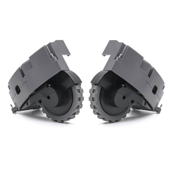 For IRobot Roomba 5/6/7/8/9 Series Walking Wheels Vacuum Cleaner Accessories Left+Right Wheel-Black