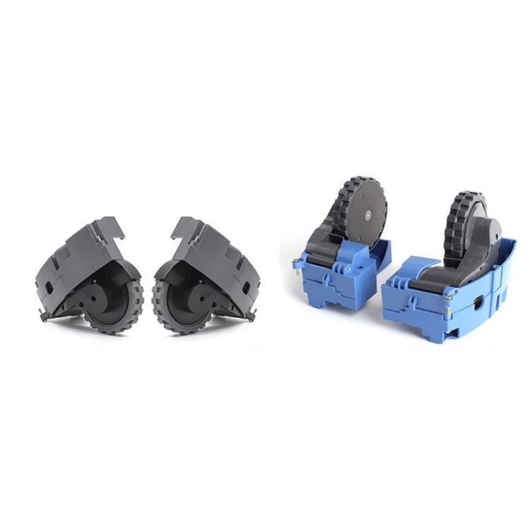 For IRobot Roomba 5/6/7/8/9 Series Walking Wheels Vacuum Cleaner Accessories Left+Right Wheel-Black