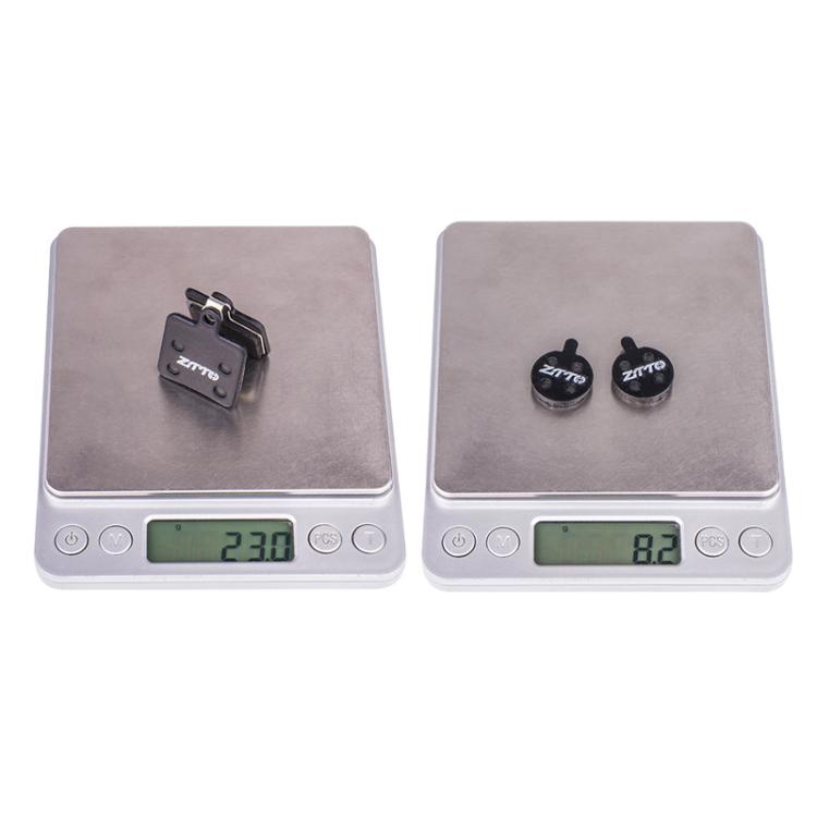 2pairs ZTTO Bicycle Disc Braking Pads Mountain Bike Semi-Metallic Resin Brake Pads, Model: MS-11A