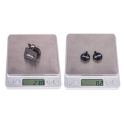 2pairs ZTTO Bicycle Disc Braking Pads Mountain Bike Semi-Metallic Resin Brake Pads, Model: MS-11A