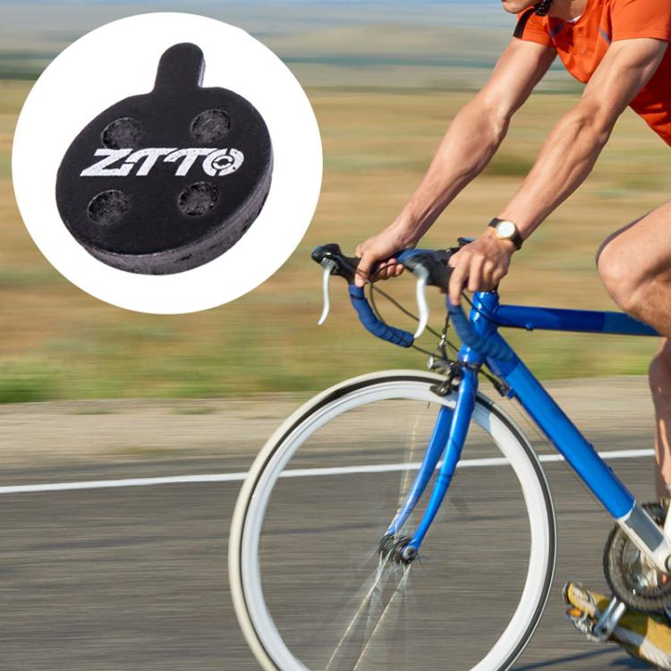 2pairs ZTTO Bicycle Disc Braking Pads Mountain Bike Semi-Metallic Resin Brake Pads, Model: MS-02A