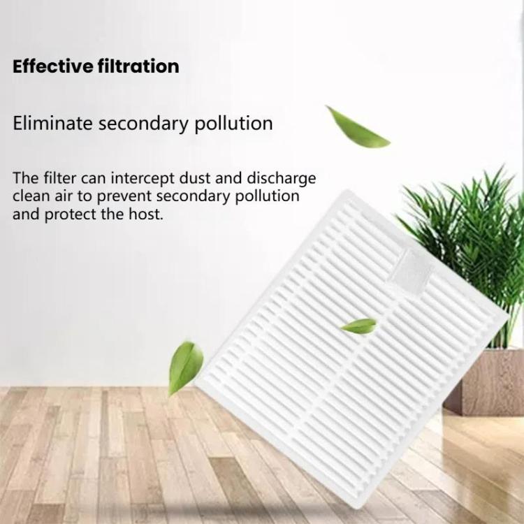 3pcs Filters For Xiaomi C103 / E10 / B112 / 3C Sweeping and Mopping Robot Accessories