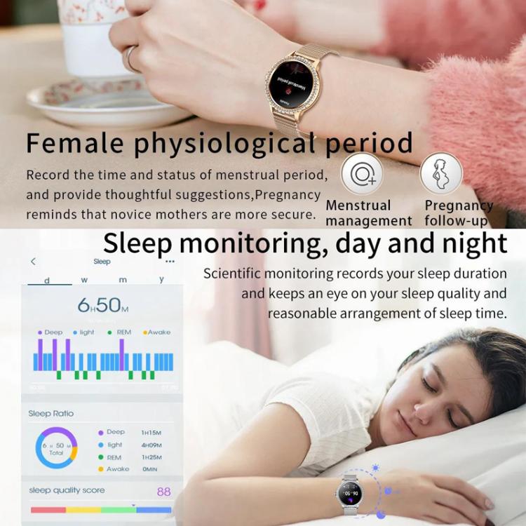 Bluetooth Calling AI Voice Assistant Life Water-resistant Sports Smartwatch, Color: Silver Gray Silicone Strap