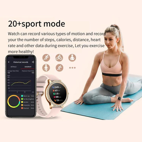 Bluetooth Calling AI Voice Assistant Life Water-resistant Sports Smartwatch, Color: Black Silicone Strap