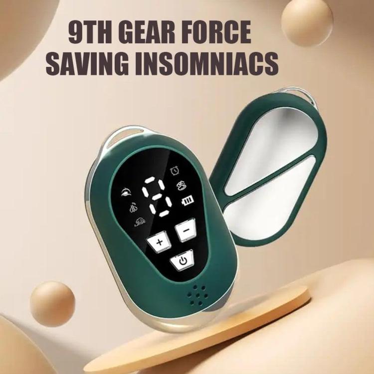 SM-1028 LCD Display CES Low-frequency Pulse Smart Handheld Music Sleep Instrument(White)