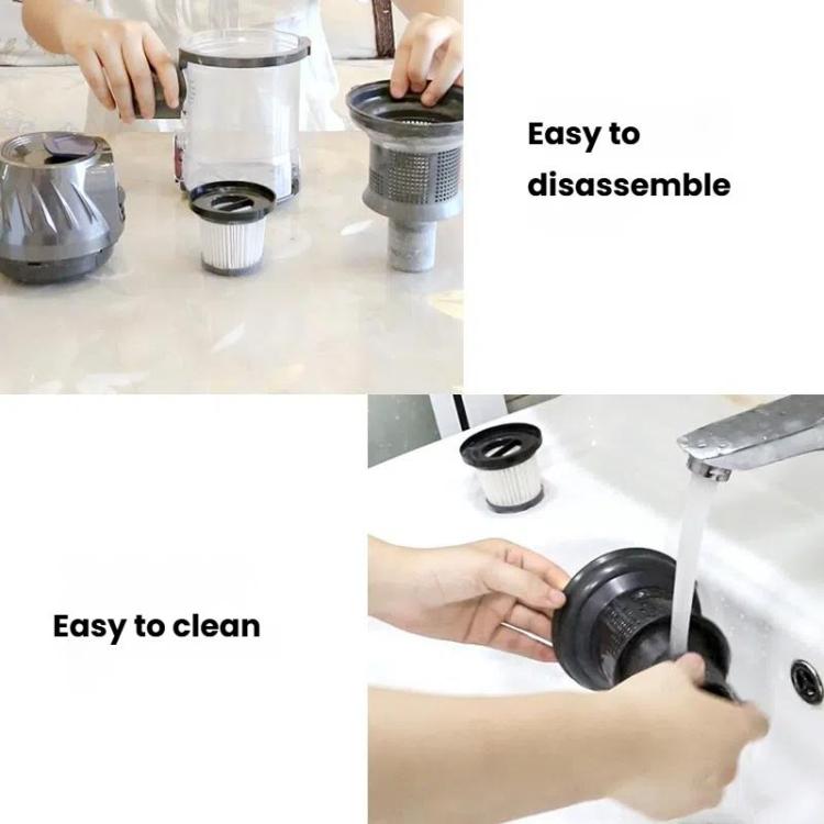 For ZEK K7 Vacuum Cleaner Replacement Parts 5pcs Hepa Filter