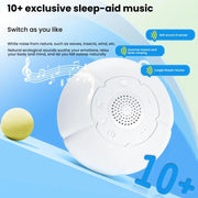HE-B003 Portable Soothing Baby White Noise Night Light Sleep Instrument(English Packaging)