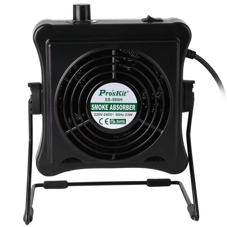 ProsKit SS-595H  Soldering Fume Extractor With Blowing/Suction, Adjustable Wall/Desk Mount