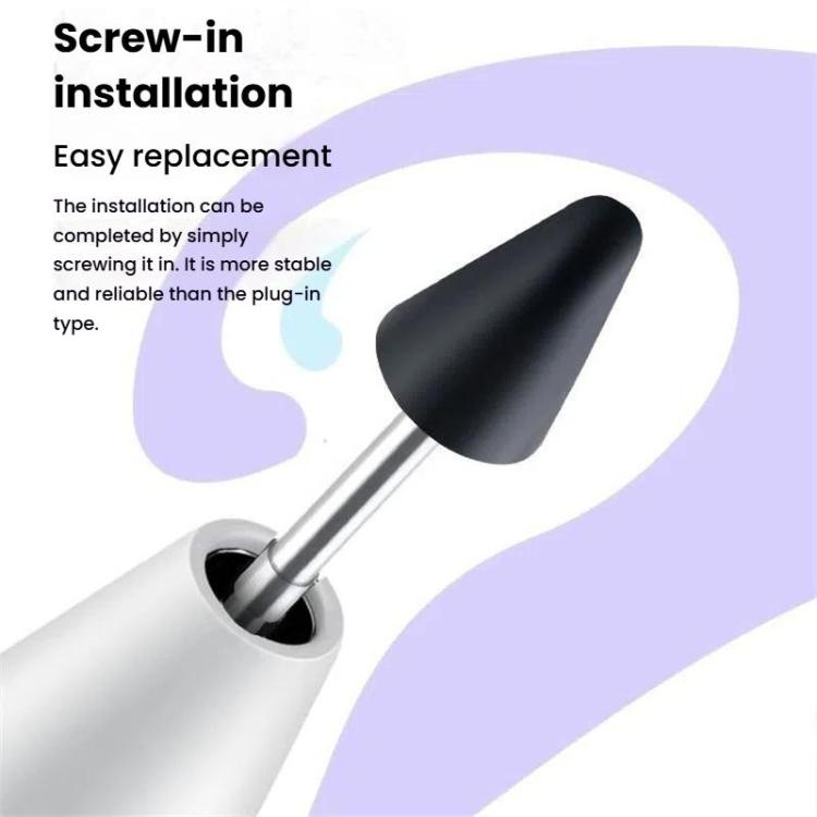 For Redmi Smart Pen Modified Tip Replacement Pencil Nib Metal Core Black