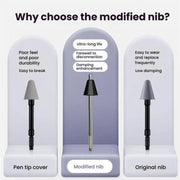 For Redmi Smart Pen Modified Tip Replacement Pencil Nib Metal Core Black