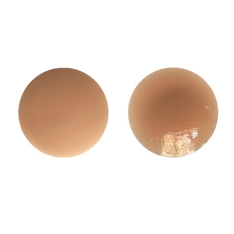 Ultra-thin Invisible Anti-bump Silicone Breast Stickers, Size: 8cm(Wheat skin)