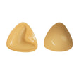Double-Sided Silicone Thickened Inserts Gather Triangle Breast Pads, Size: L/C(Medium Skin Color With Orange Box) - free shipping - PMC TechLife - Order now!