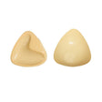 Double-Sided Silicone Thickened Inserts Gather Triangle Breast Pads, Size: XL/D(White Skin Color With Orange Box) - free shipping - PMC TechLife - Order now!