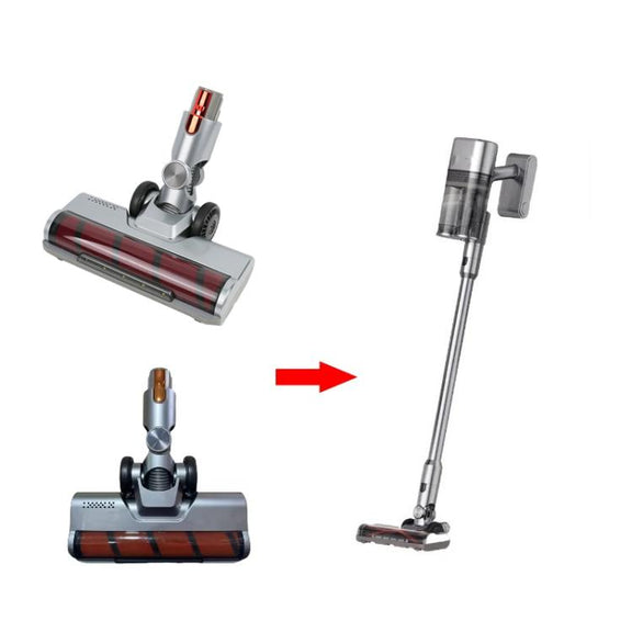 For UWANT V100 / V200 Vacuum Cleaner Soft Roller Brush Head Attachment Replacement(Red Button)