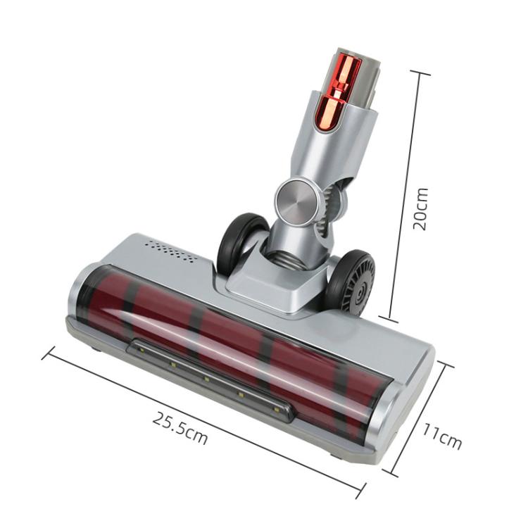 For UWANT V100 / V200 Vacuum Cleaner Soft Roller Brush Head Attachment Replacement(Red Button)