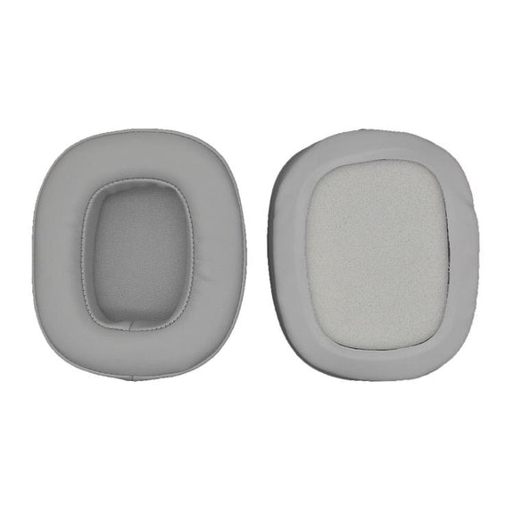 1pair Headphones Sponge Earmuffs Headset Cover For Edifier HECATE G5 / G50 / G35(Gray Leather)