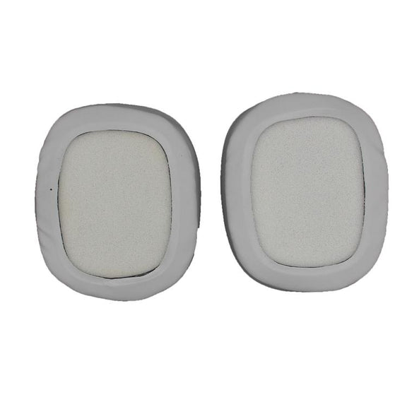 1pair Headphones Sponge Earmuffs Headset Cover For Edifier HECATE G5 / G50 / G35(Gray Leather)