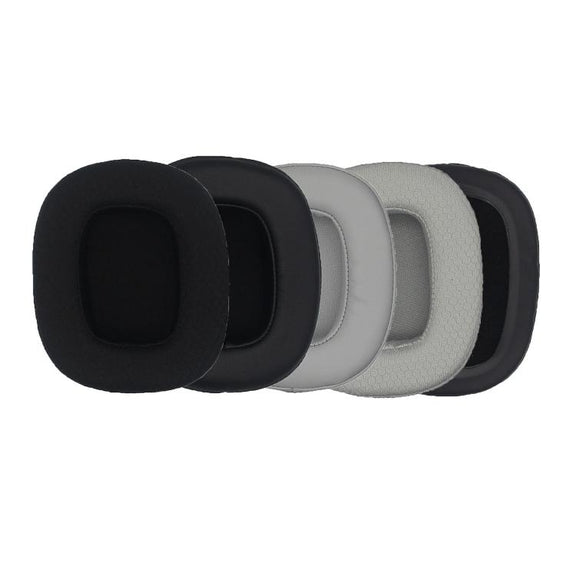 1pair Headphones Sponge Earmuffs Headset Cover For Edifier HECATE G5 / G50 / G35(Gray Mesh)